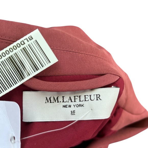 MM Lafleur - Burgundy Women's Dress - Size 16 - Picture 13 of 13